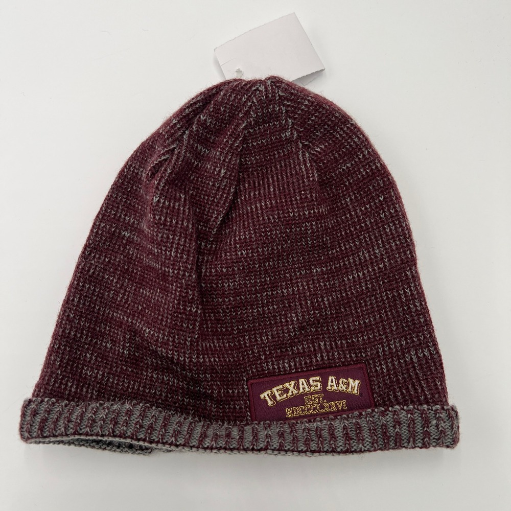 Adidas Texas A&M Aggies Maroon Knit Beanie Hat One Size Fits All